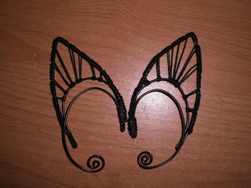 Уши эльфа 3д ручкой