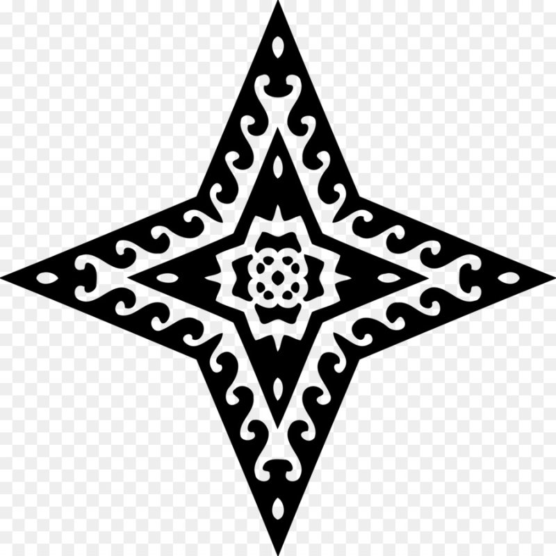 Орнамент звезды
