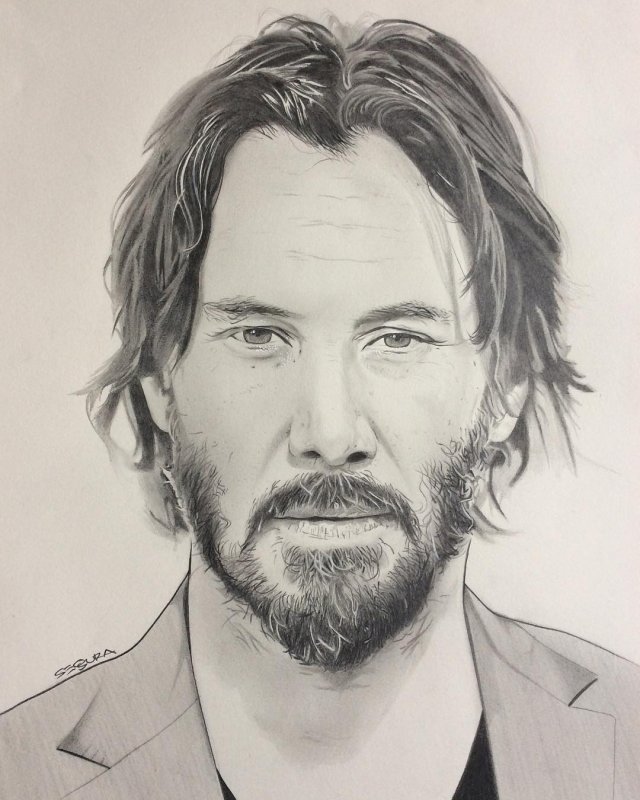 Киану Ривз Art