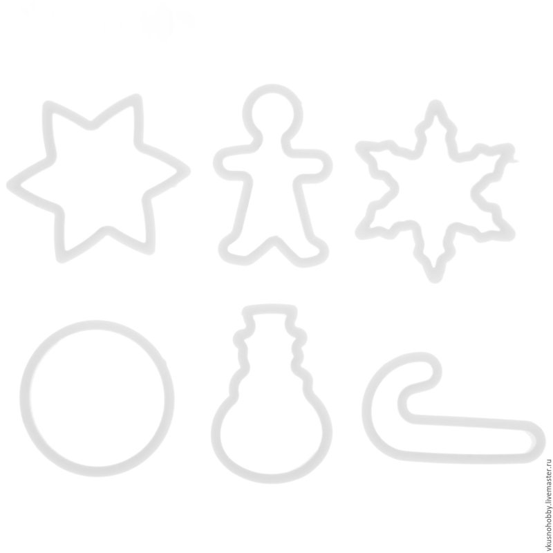 Новогодние формы для пряников