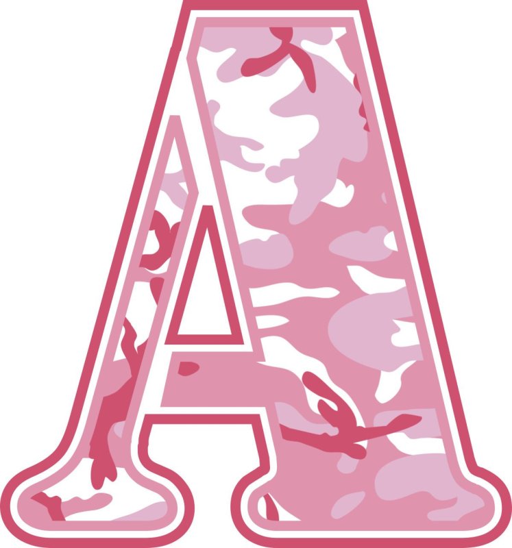 Трафарет для кондитера буквы