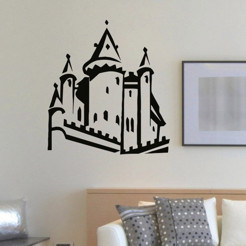 Трафарет стен крепостей