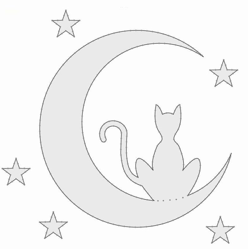 Трафареты на окна новогодние