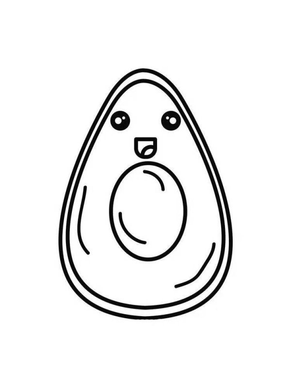 Раскраски на аву