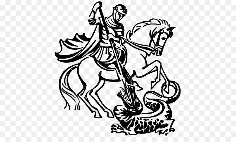 Георгий Победоносец вектор