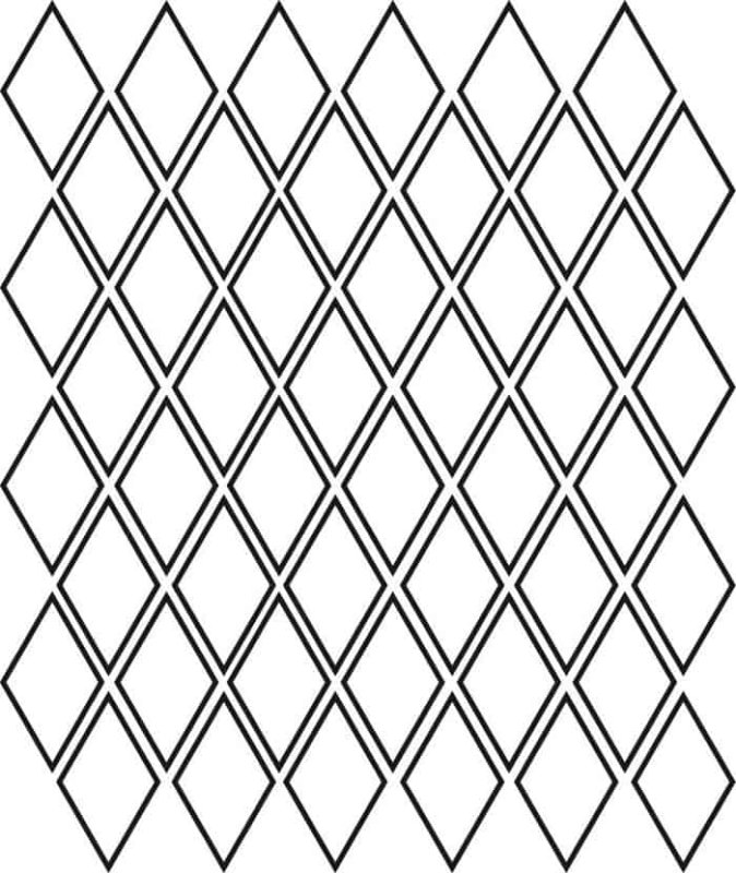 Узор ромбики