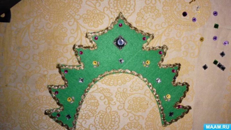 Лекало кокошника