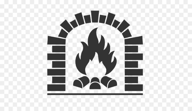 Камин пиктограмма