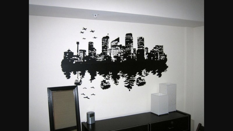 Рисунки на стену