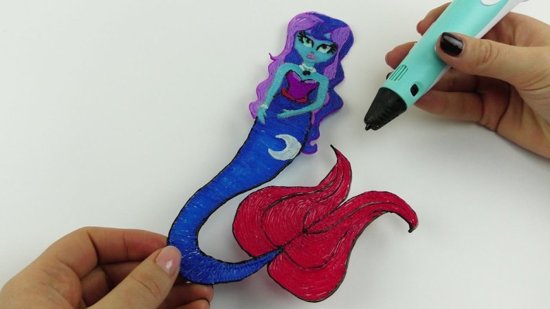 Фигурки из 3 дэ ручки