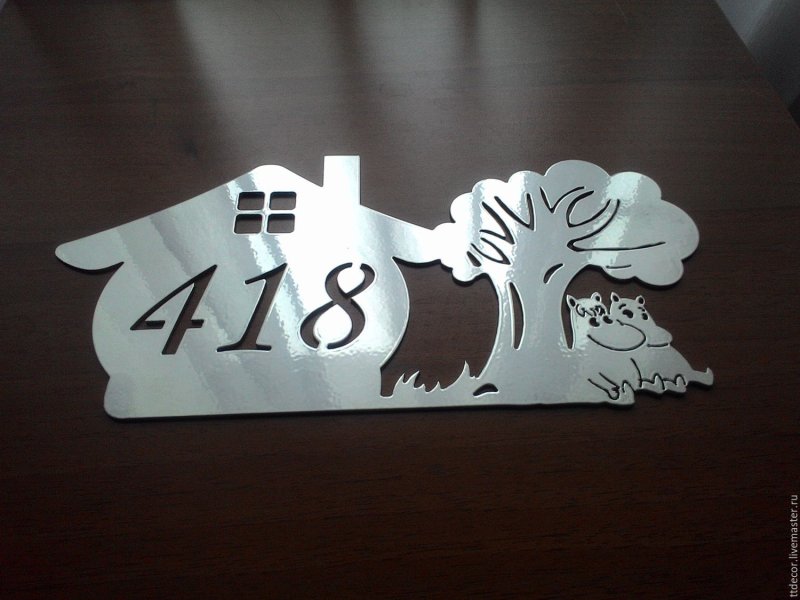 Необычные таблички на дверь квартиры