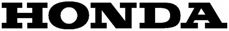 Honda надпись