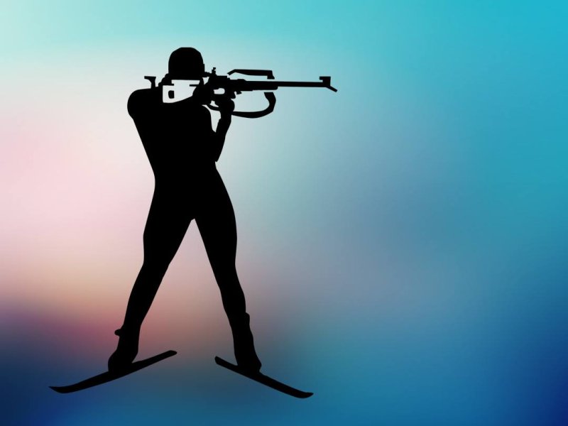 Биатлон картинки