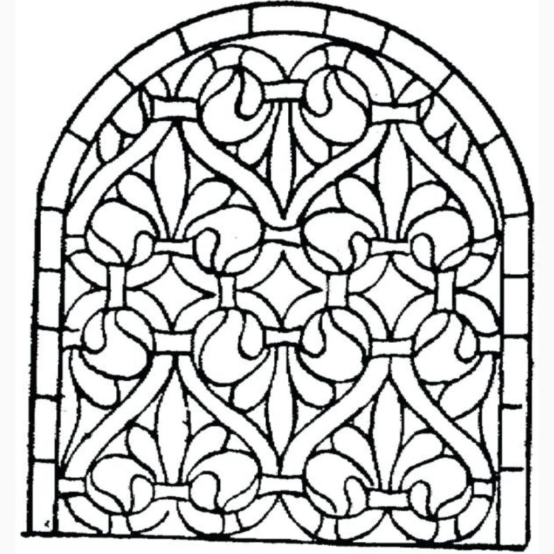 Узоры для витража