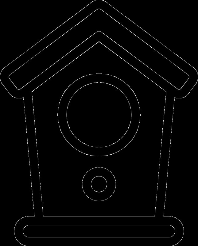 Скворечник раскраска