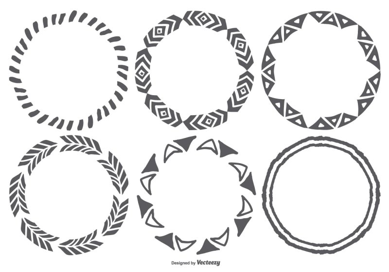 Вида орнамента на кольцах