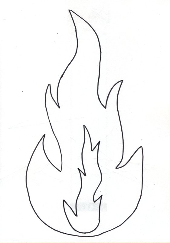 Вечный огонь трафарет для вырезания