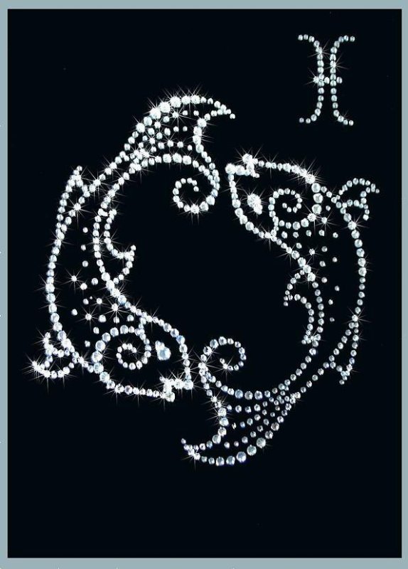 Рыба из страз