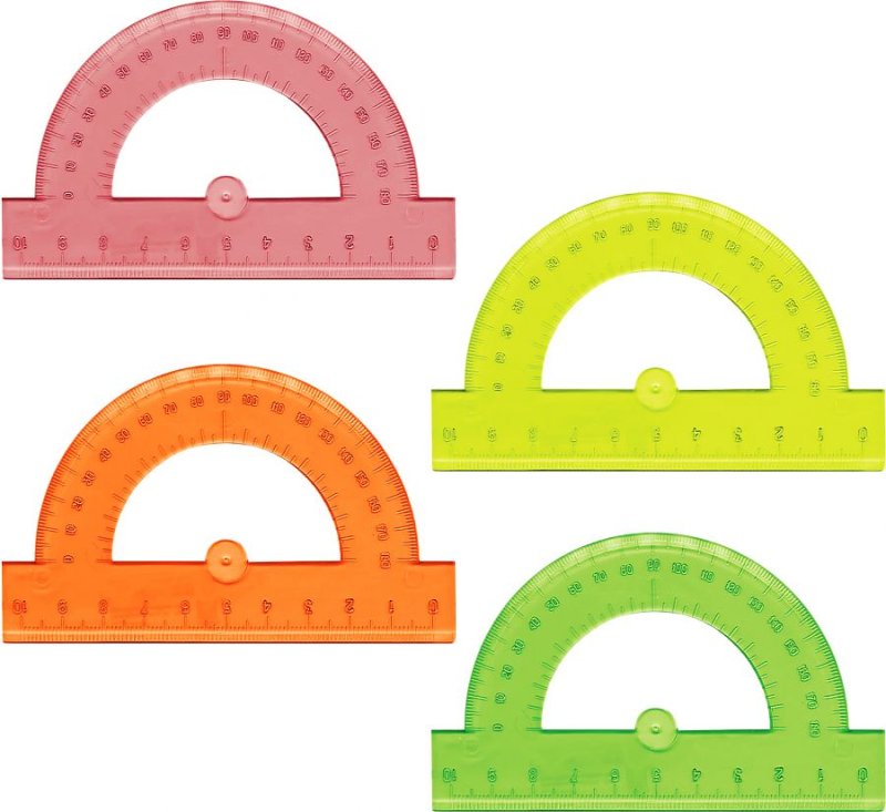 Транспортир 10 см 180 СТАММ тр21