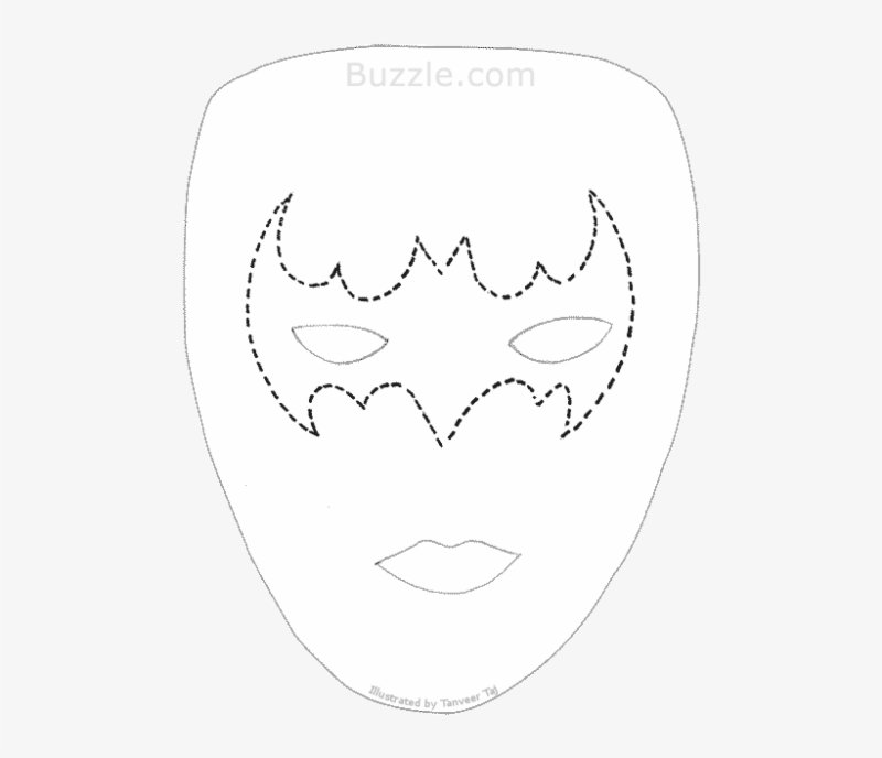 Распечатка маски для лица