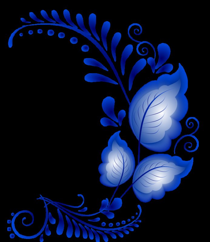 Гжель узоры