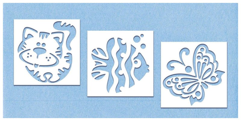 Трафареты для рисования по ткани