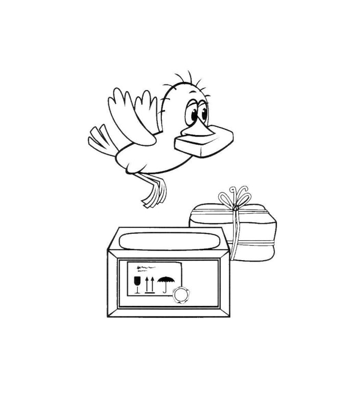 Простоквашино Галчонок хватайка