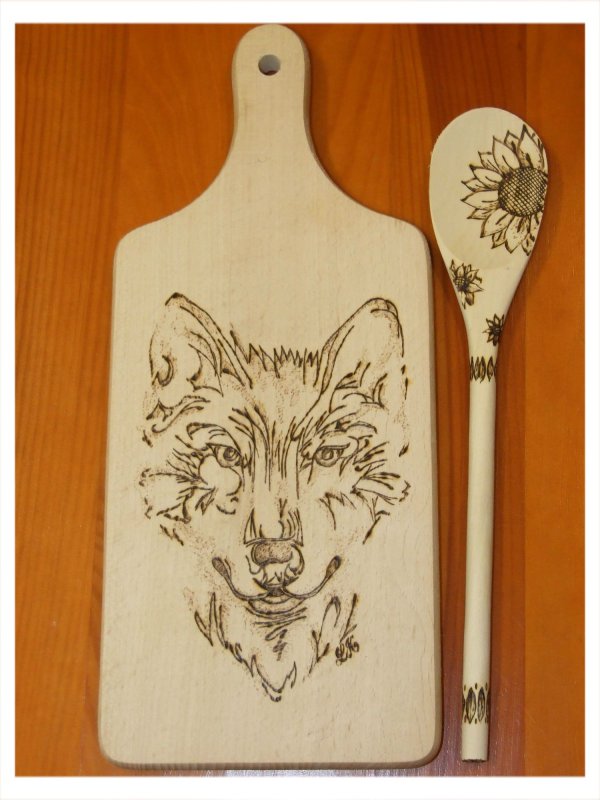 Орнамент для разделочной доски