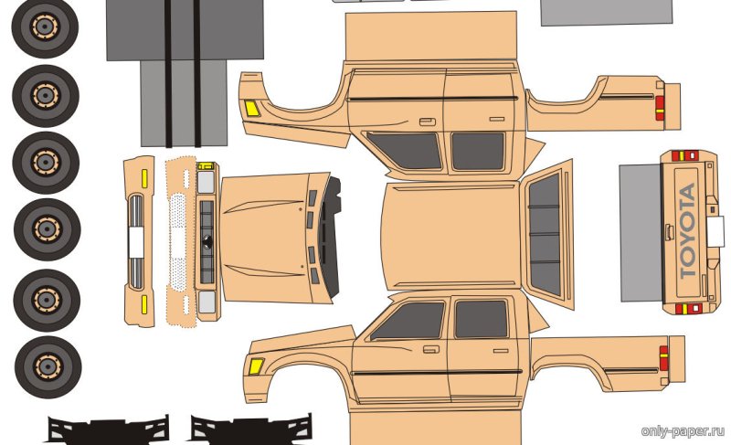 Развёртки Москвич 2140