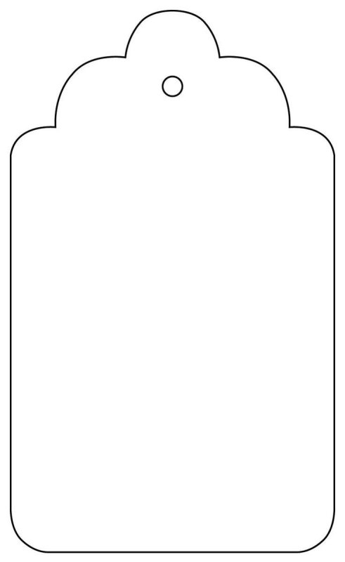 Фигурные бирки