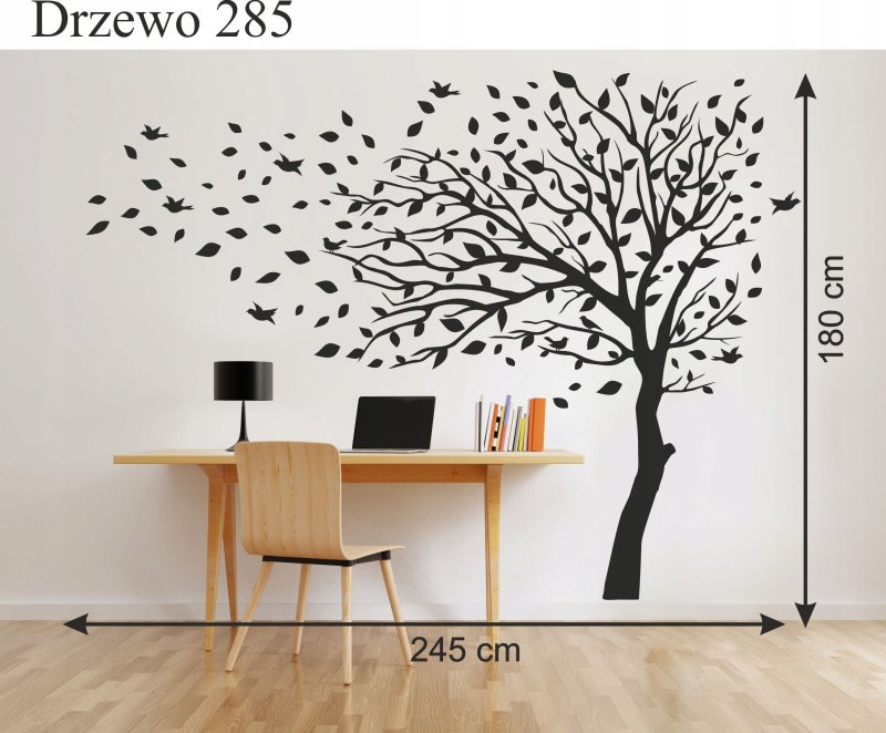 Дерево на стене