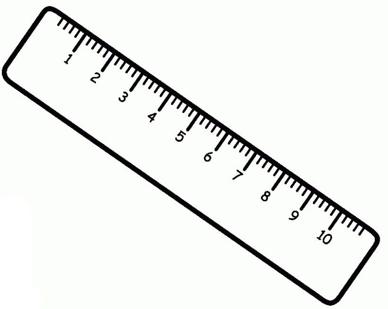 Линейка рисунок