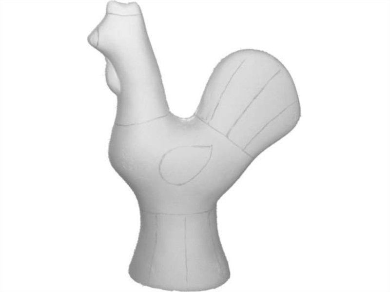 Филимоновская игрушка петушок для раскрашивания