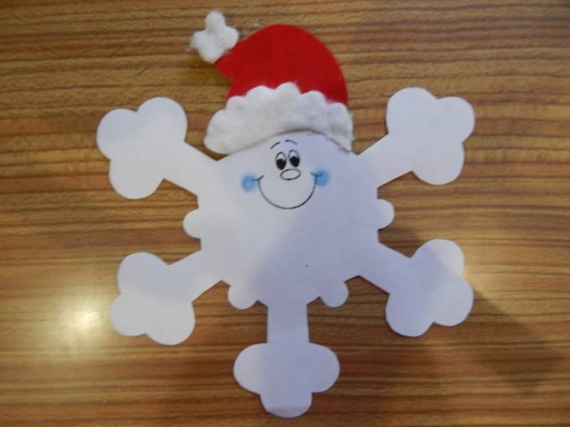 Снежикаиз потолочно плитки