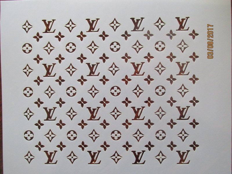 Трафарет Луи Виттон