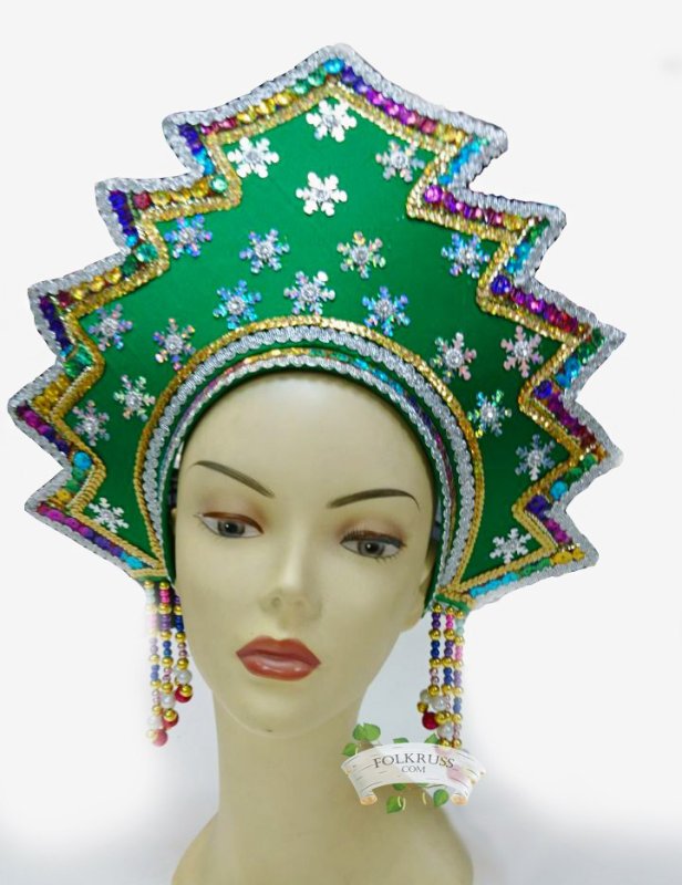 Кокошник елочка