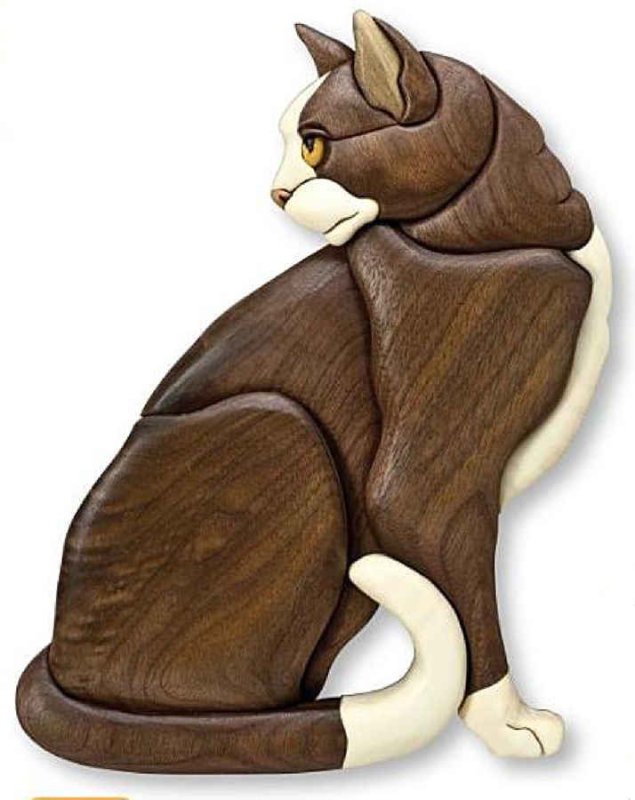 Резьба по дереву интарсия