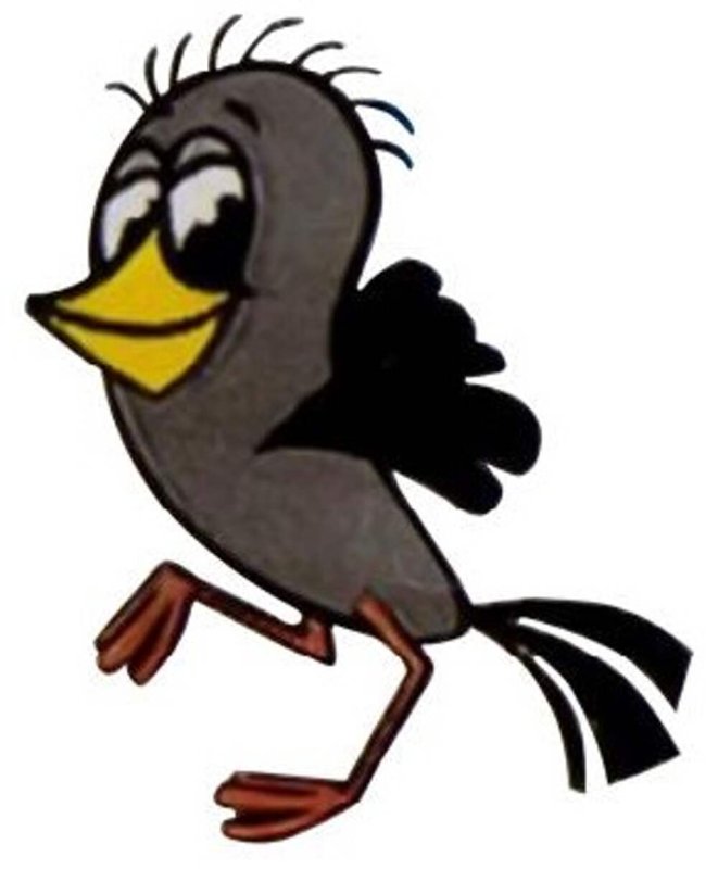 Испуганный Галчонок из Простоквашино