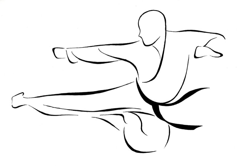 Каратэ рисунок