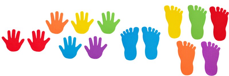 Цветные ладони