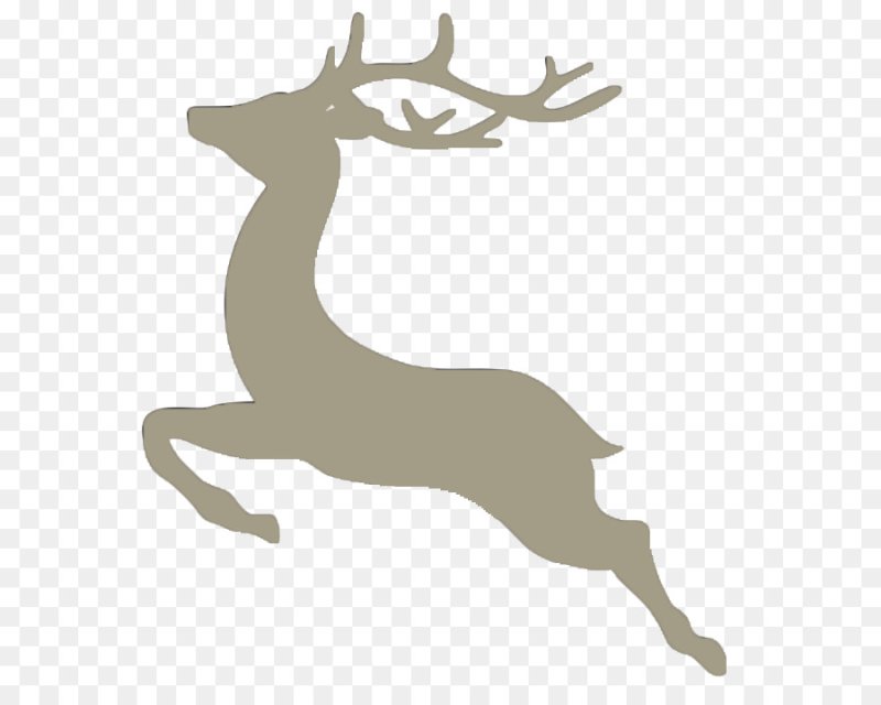 Трафарет "олени"