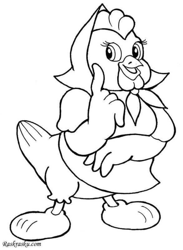 Раскраска сказочные персонажи