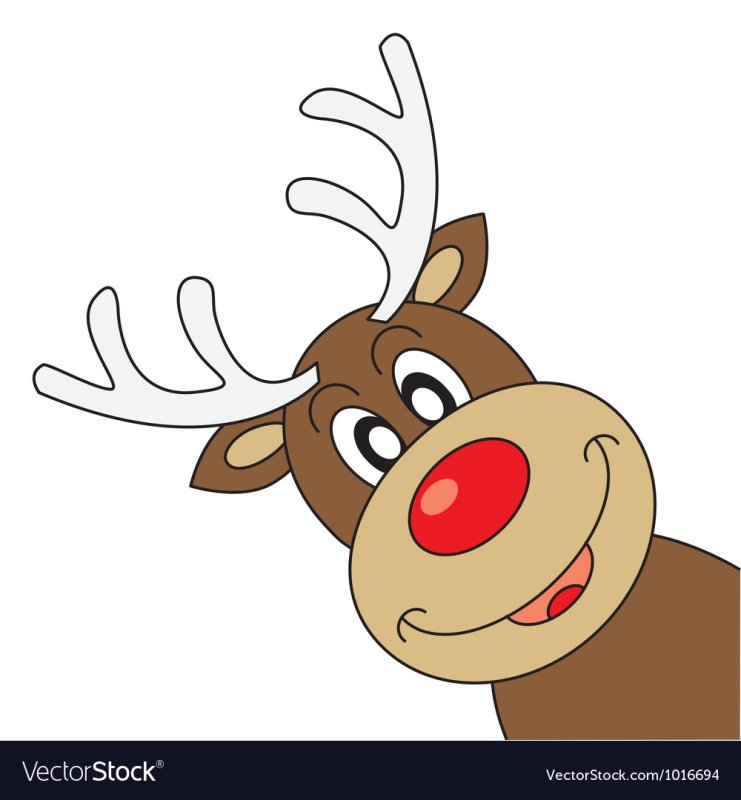 Мордочка оленя на окно