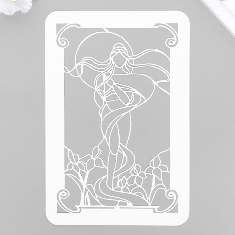 Витраж девочка