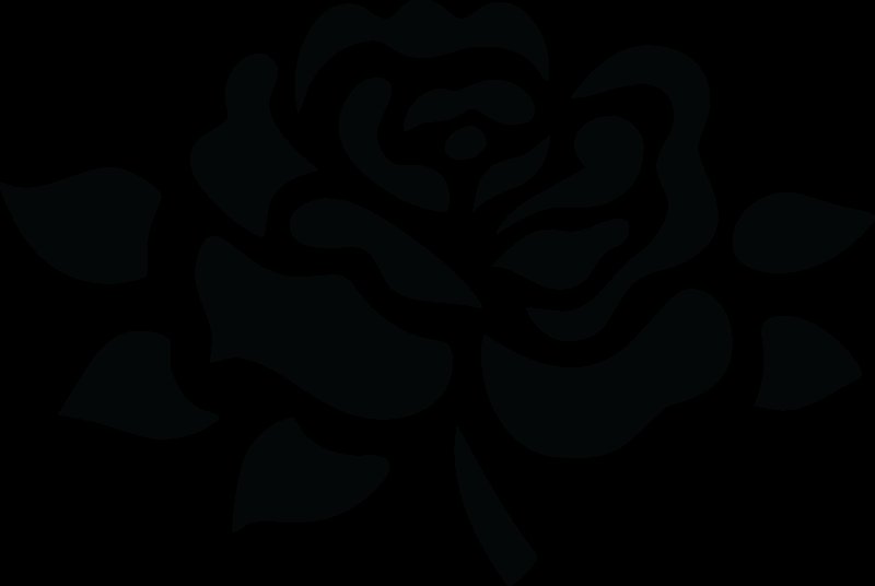 Цветок силуэт