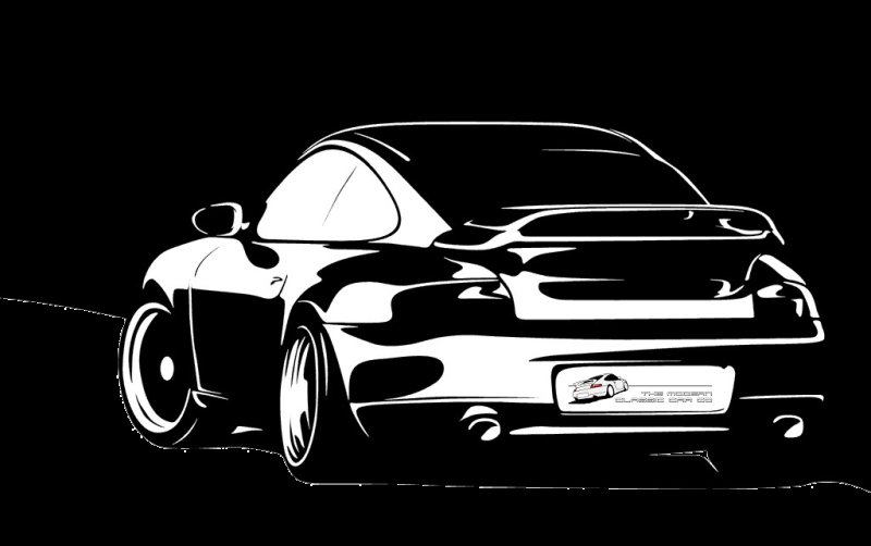 Порше 911 вектор