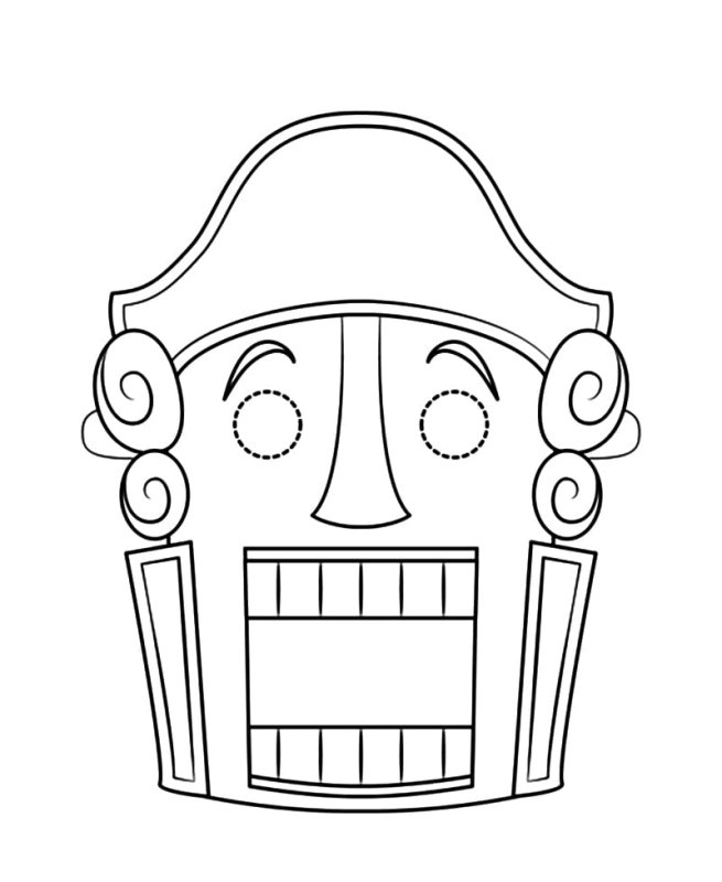 Маска Щелкунчика