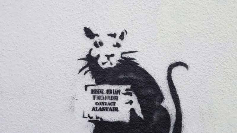 Граффити Бэнкси