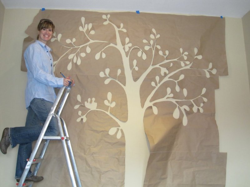 Трафареты для покраски стен