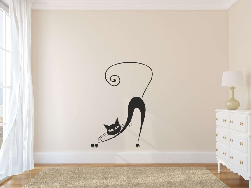 Трафареты для декора стен животные